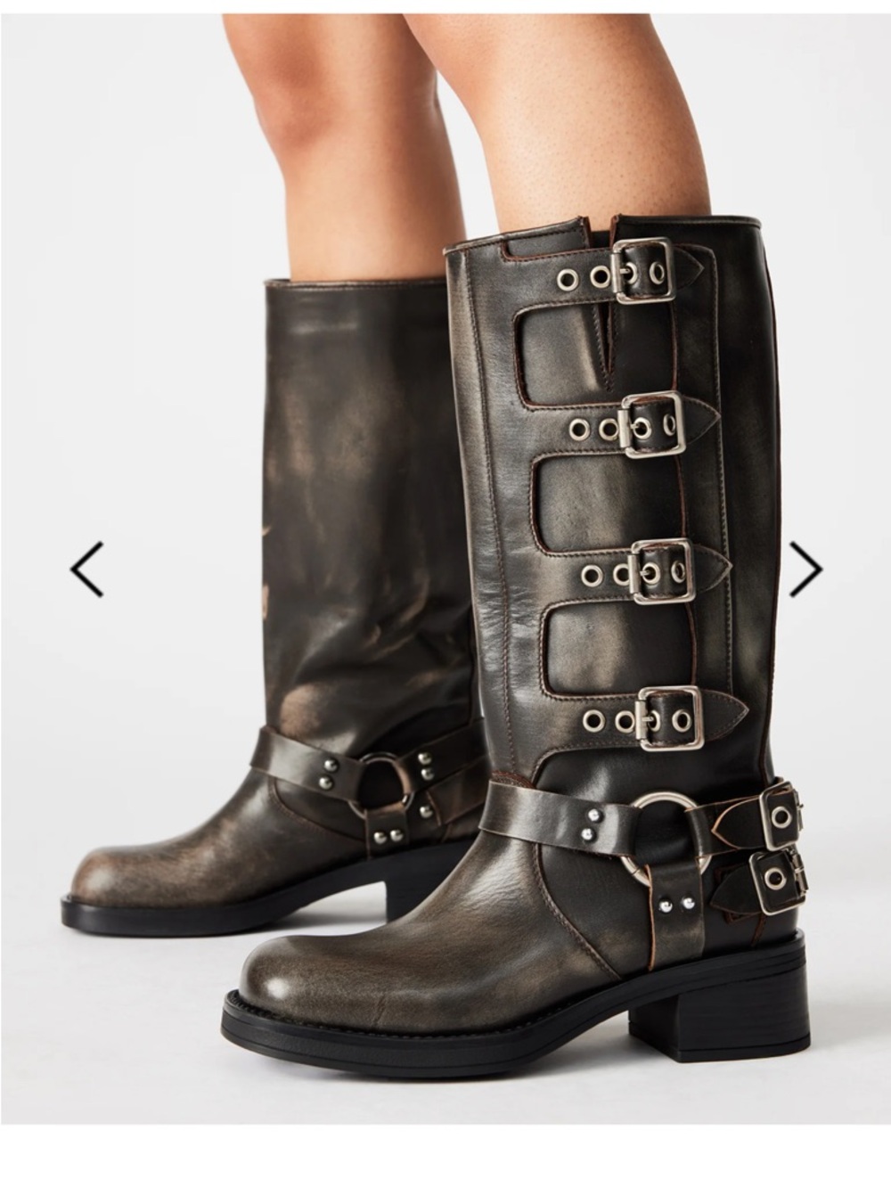 Steve Madden Rocky Moto boots